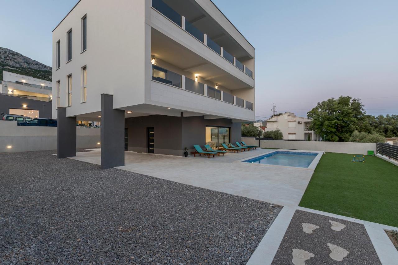 Luxury Villa La Nonna Ana - Heated Pool, Sea View, Near Split Kaštela Zewnętrze zdjęcie