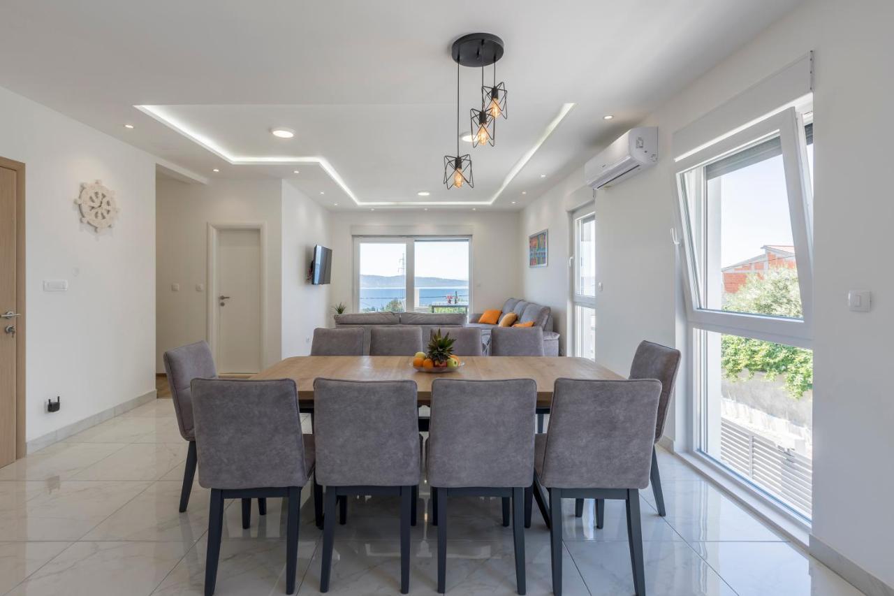 Luxury Villa La Nonna Ana - Heated Pool, Sea View, Near Split Kaštela Zewnętrze zdjęcie