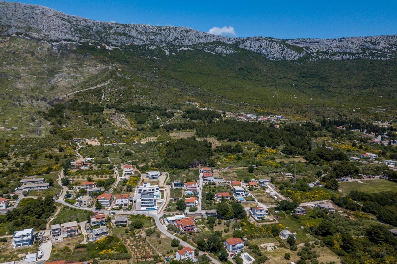 Luxury Villa La Nonna Ana - Heated Pool, Sea View, Near Split Kaštela Zewnętrze zdjęcie