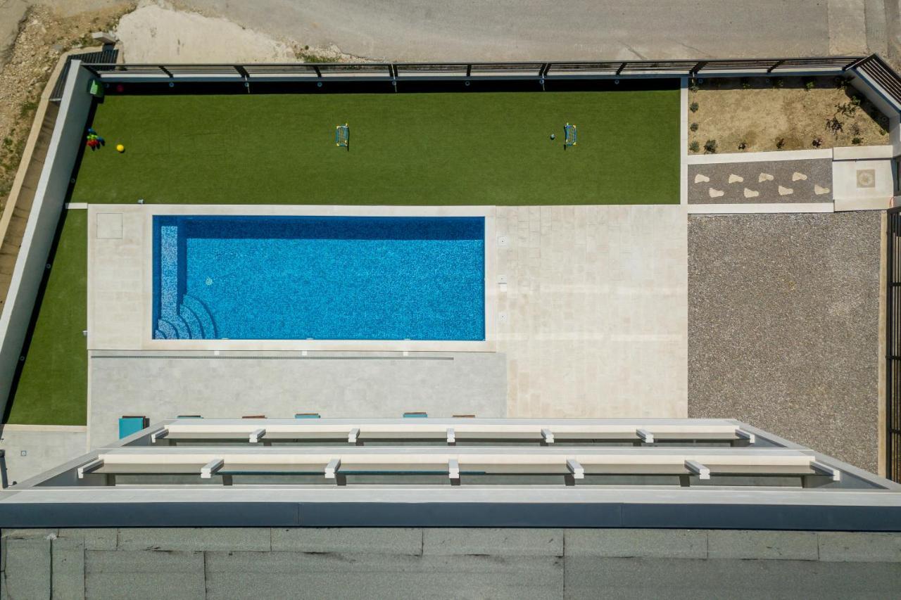 Luxury Villa La Nonna Ana - Heated Pool, Sea View, Near Split Kaštela Zewnętrze zdjęcie
